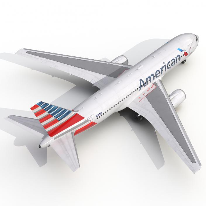 Boeing 767-200 American Airlines 3D