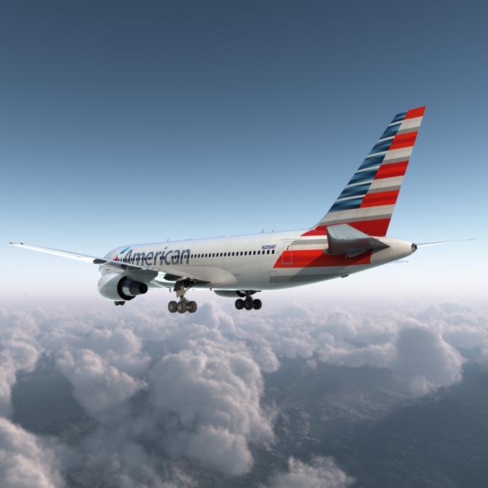 Boeing 767-200 American Airlines 3D