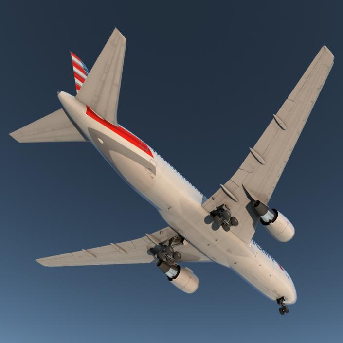 Boeing 767-200 American Airlines 3D