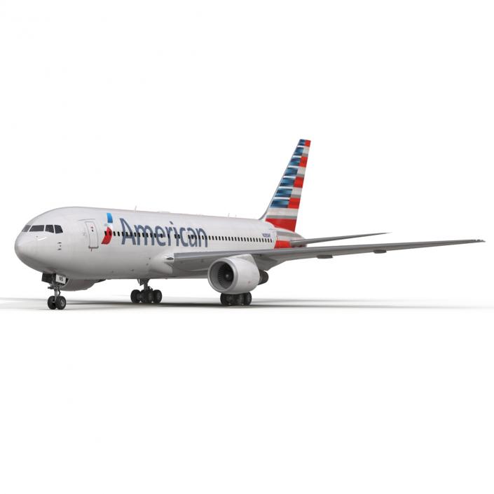 Boeing 767-200 American Airlines 3D