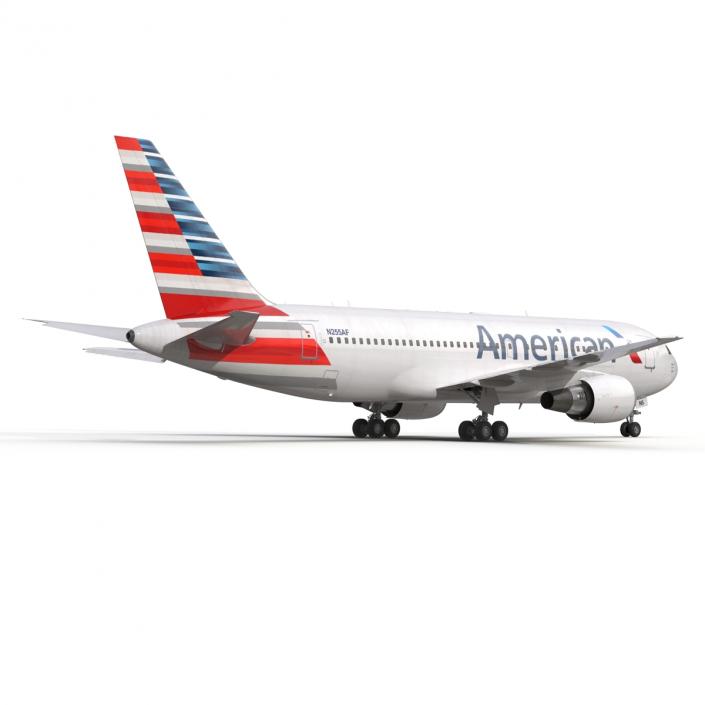 Boeing 767-200 American Airlines 3D