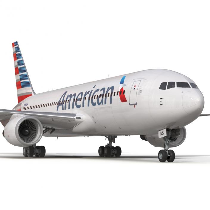 Boeing 767-200 American Airlines 3D