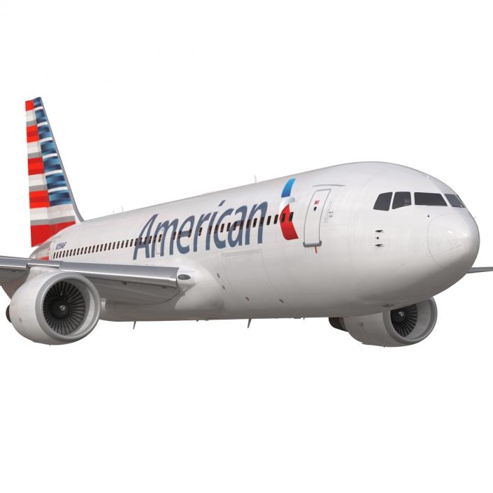 Boeing 767-200 American Airlines 3D