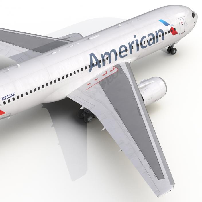 Boeing 767-200 American Airlines 3D