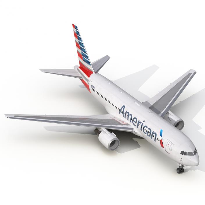 Boeing 767-200 American Airlines 3D