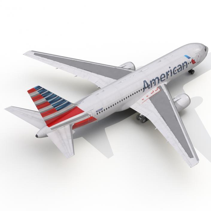 Boeing 767-200 American Airlines 3D