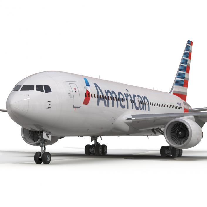 Boeing 767-200 American Airlines 3D