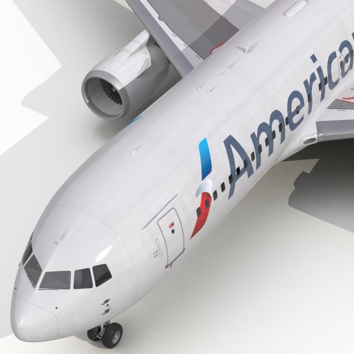 Boeing 767-200 American Airlines 3D