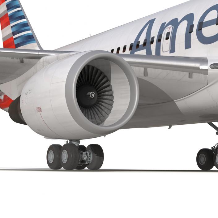 Boeing 767-200 American Airlines 3D