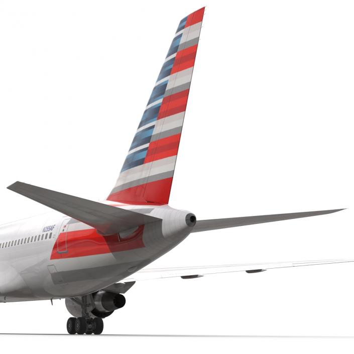 Boeing 767-200 American Airlines 3D