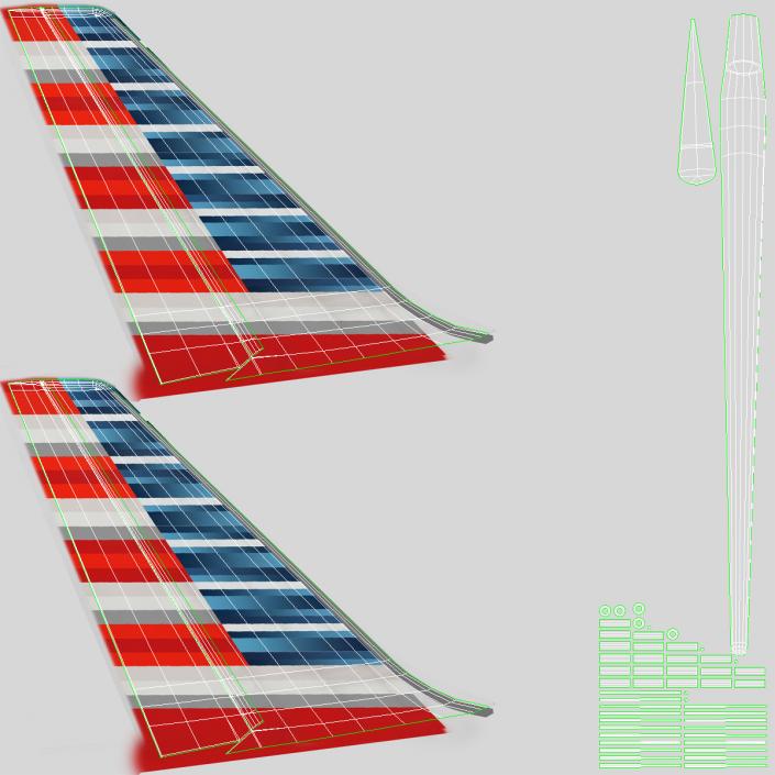 Boeing 767-200 American Airlines 3D