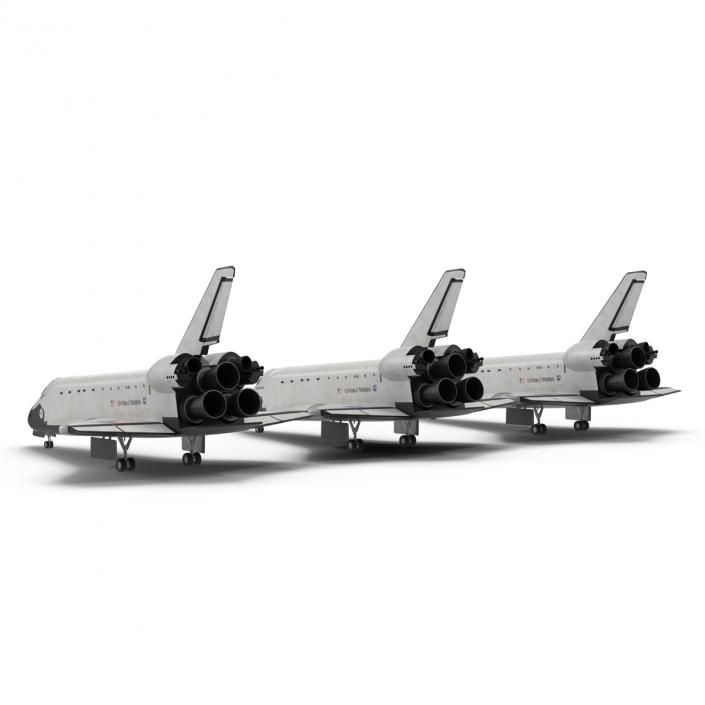 3D model Space Shuttles 3D Models Collection