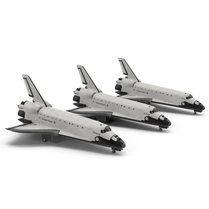 3D model Space Shuttles 3D Models Collection