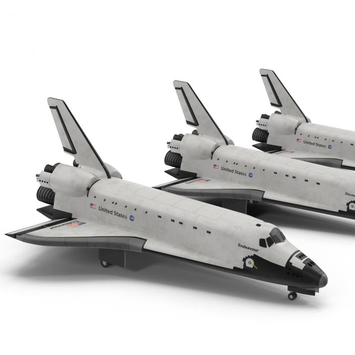 3D model Space Shuttles 3D Models Collection