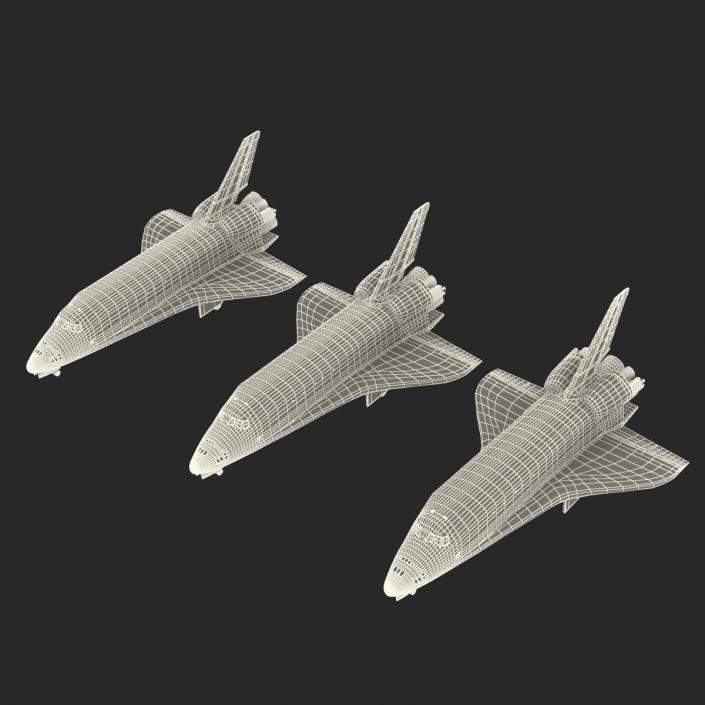 3D model Space Shuttles 3D Models Collection