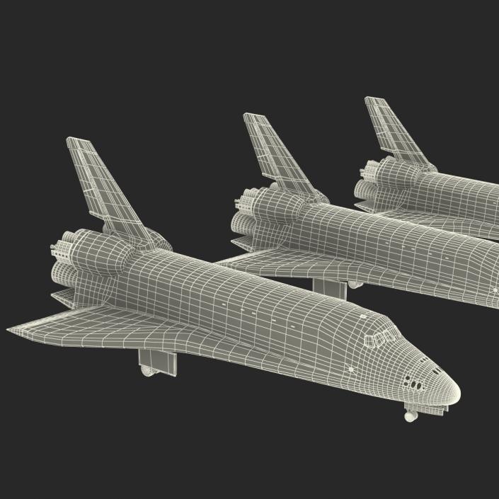 3D model Space Shuttles 3D Models Collection