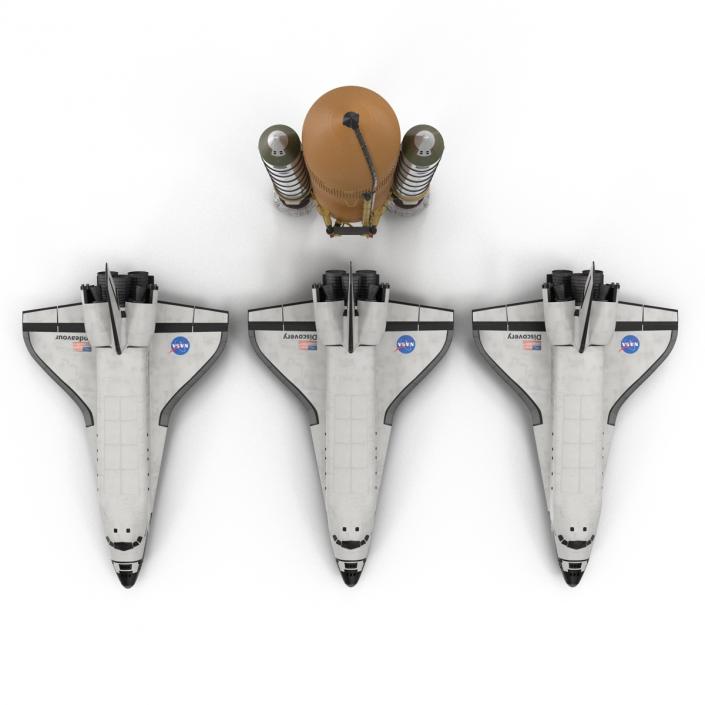 Space Shuttles Collection 2 3D