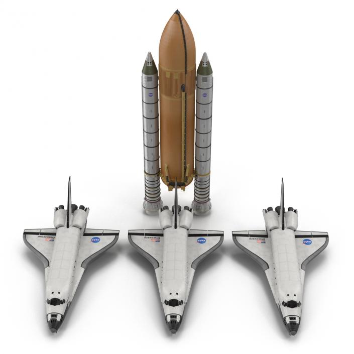 Space Shuttles Collection 2 3D