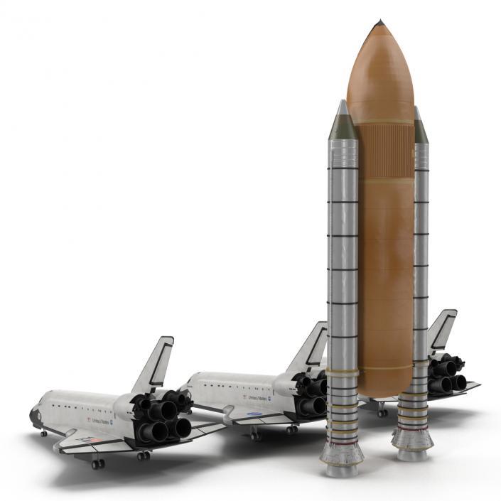 Space Shuttles Collection 2 3D