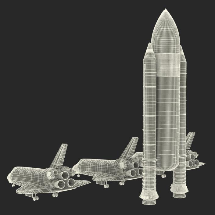 Space Shuttles Collection 2 3D