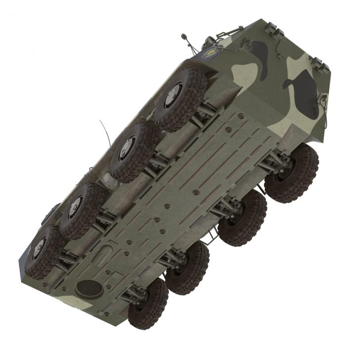 3D Rigged Russian Military Vehicles Collection model