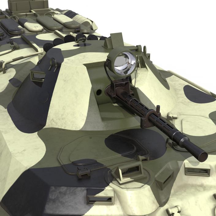 3D Rigged Russian Military Vehicles Collection model