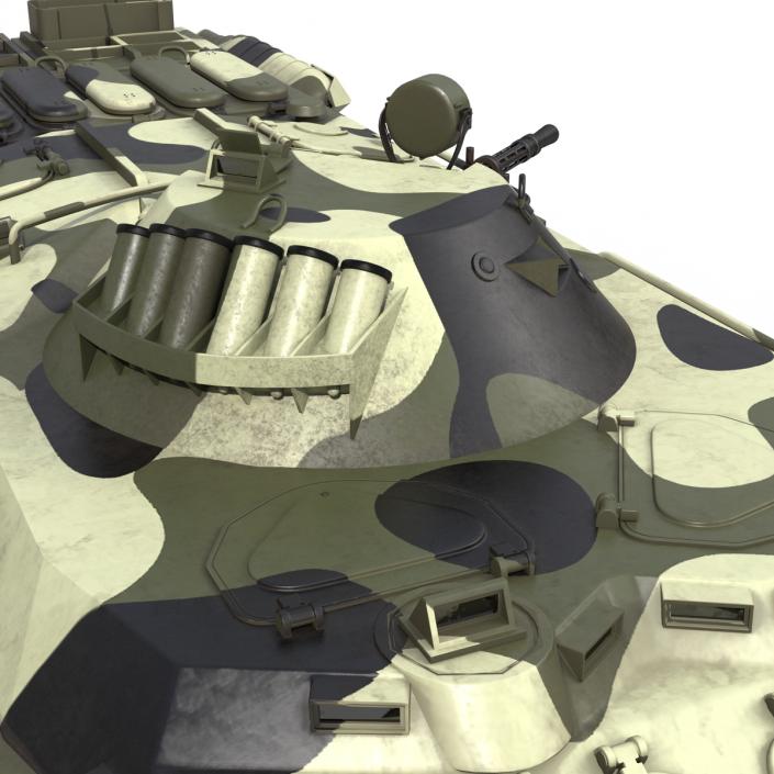 3D Rigged Russian Military Vehicles Collection model