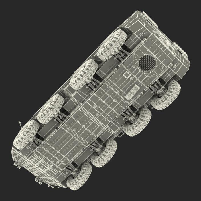 3D Rigged Russian Military Vehicles Collection model