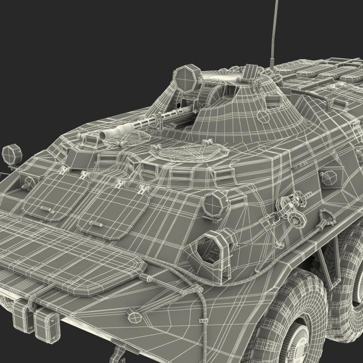 3D Rigged Russian Military Vehicles Collection model