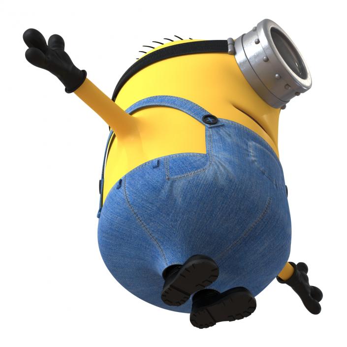 3D Short One Eyed Minion