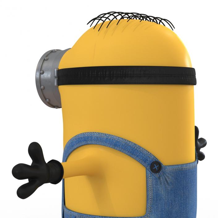 3D Short One Eyed Minion