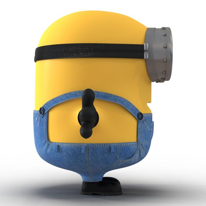 3D Short Two Eyed Minion
