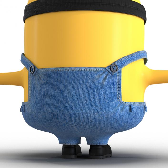 3D Short Two Eyed Minion