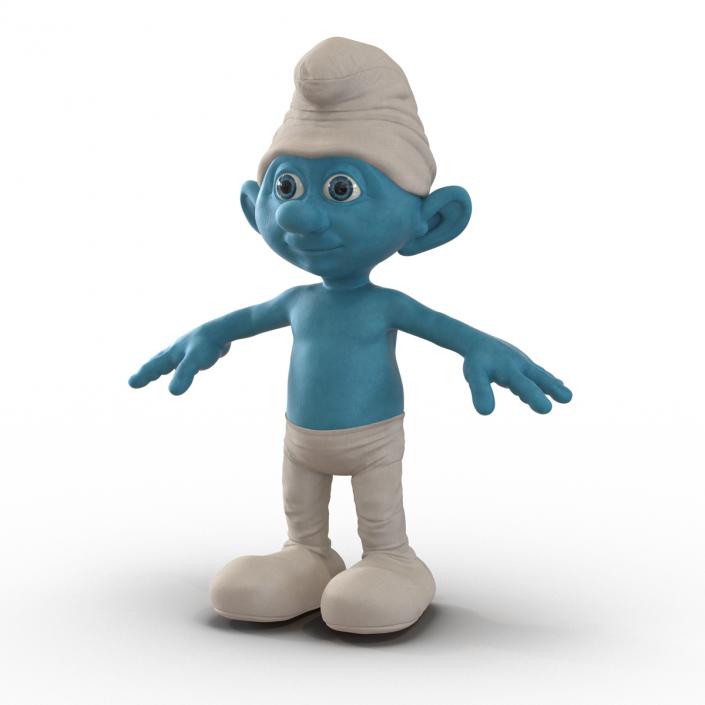 Smurf 3D model