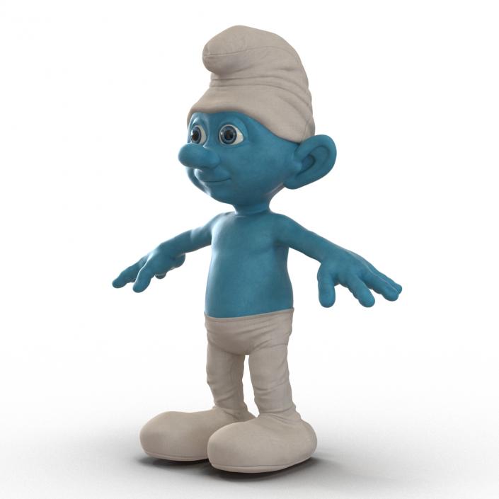 Smurf 3D model