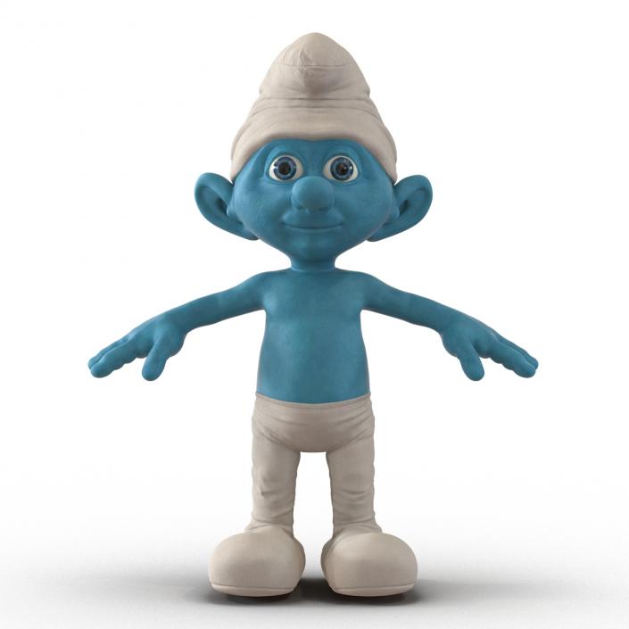 Smurf 3D model