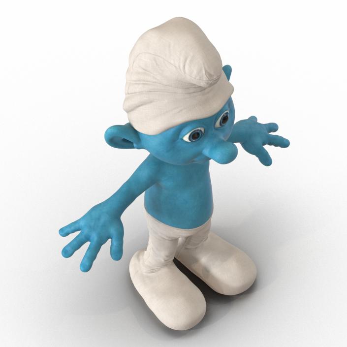 Smurf 3D model