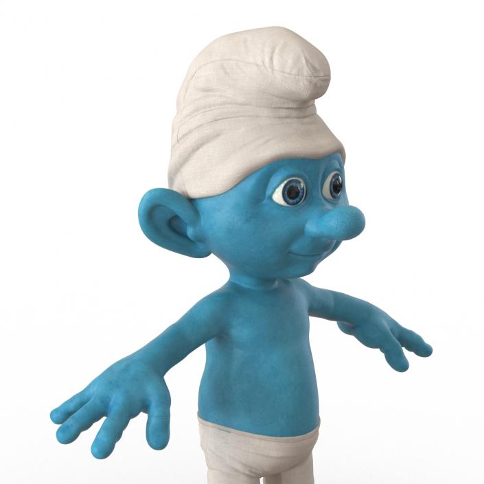 Smurf 3D model