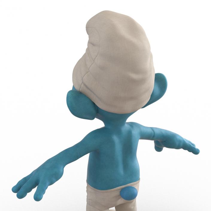 Smurf 3D model