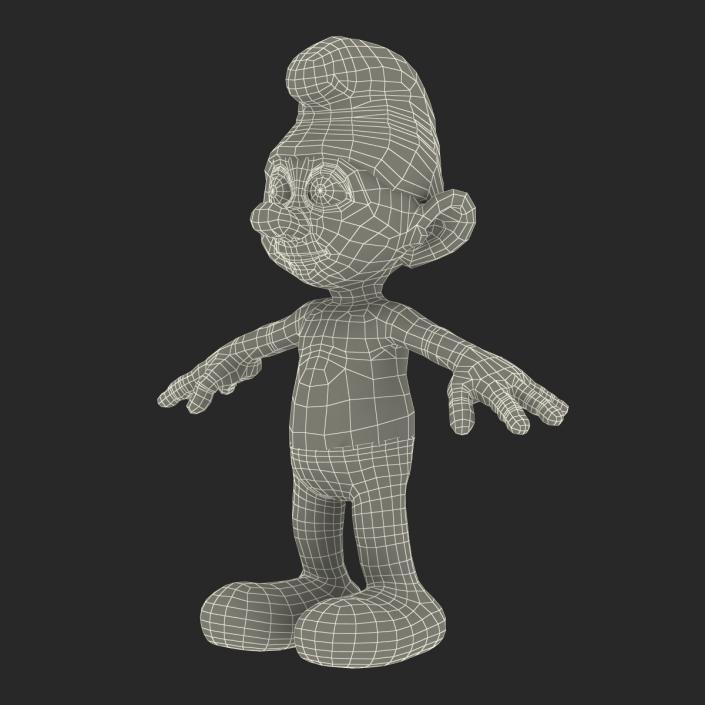 Smurf 3D model