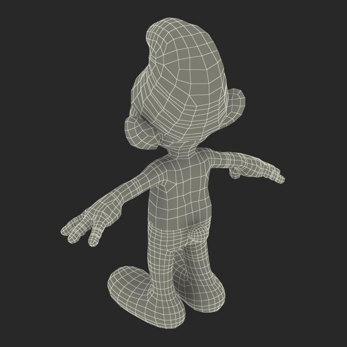 Smurf 3D model