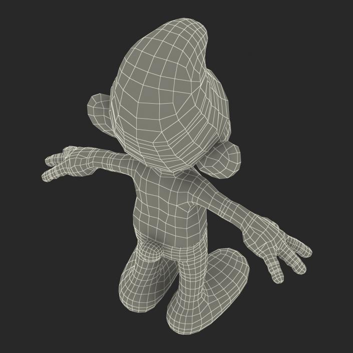 Smurf 3D model