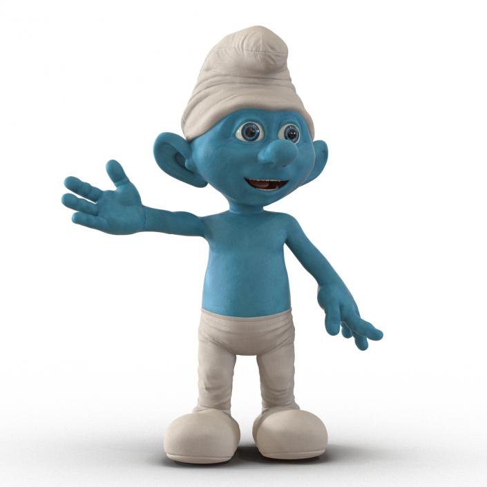 Smurf Pose 3 3D