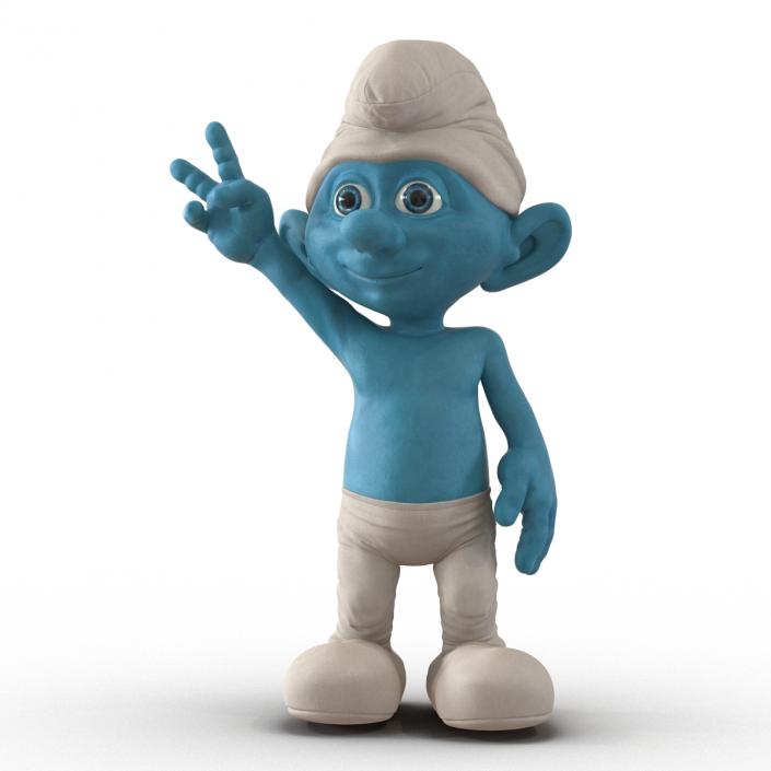 Smurf Pose 4 3D