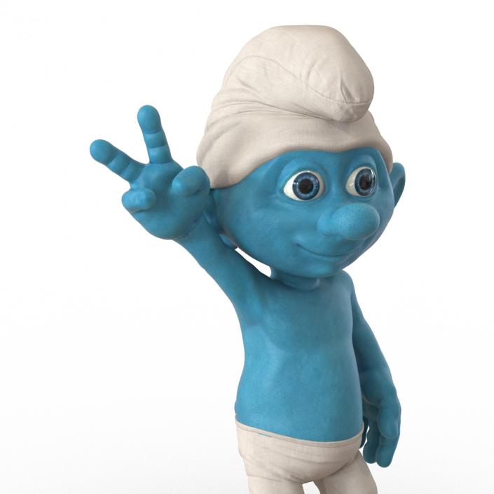 Smurf Pose 4 3D