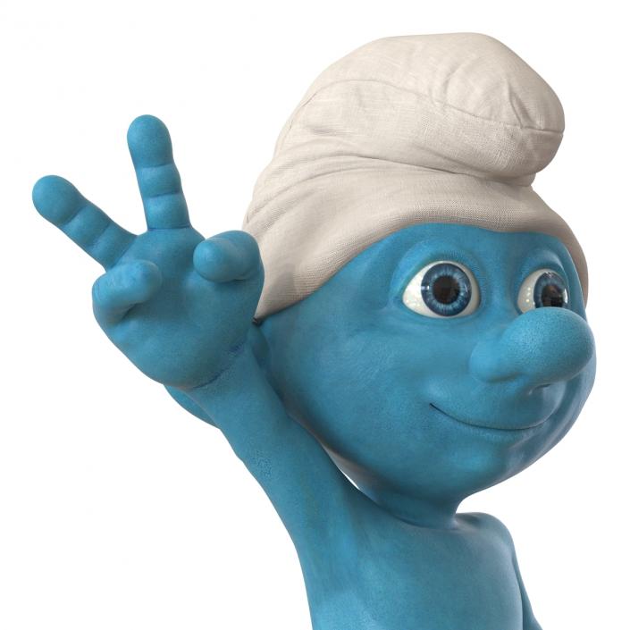 Smurf Pose 4 3D