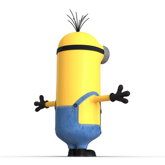 3D model Tall Two Eyed Minion