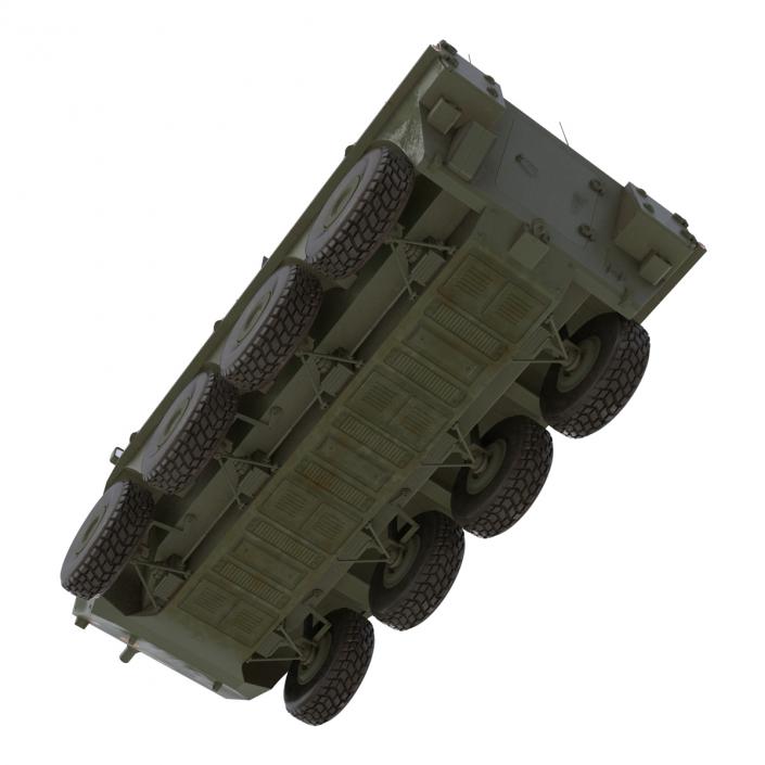 3D Wheeled Tank Destroyer B1 Centauro Rigged