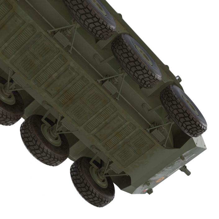 3D Wheeled Tank Destroyer B1 Centauro Rigged