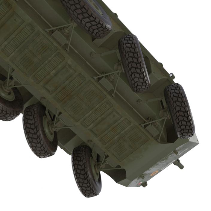 3D Wheeled Tank Destroyer B1 Centauro Rigged